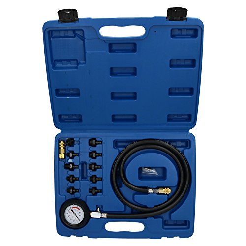 AB Tools Oil Pressure Tester Testing Kit for Low Oil Faulty Switch Engines M10- M18 12pc