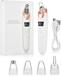 Adiguru 5-in-1 Blackhead Remover Machine – Electric Pore Cleaner & Whitehead Removal Tool, Deep Face Cleaner Machine for A... Price In India