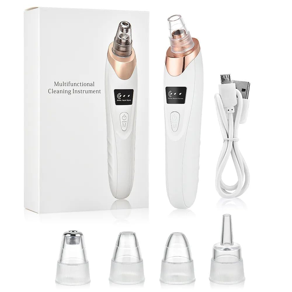 Adiguru 5-in-1 Blackhead Remover Machine – Electric Pore Cleaner & Whitehead Removal Tool, Deep Face Cleaner Machine for A... - Review, Price and Buying Guide