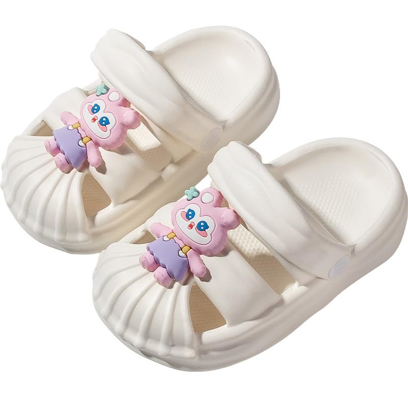 Generic Toddler Kids Mules Boys Girls Cute Garden Water Clogs Sandals Slip On Shoes Slipper Slides Lightweight Outdoor Summer Children Beach Pool Shoes for Baby Little Kids99 Multi