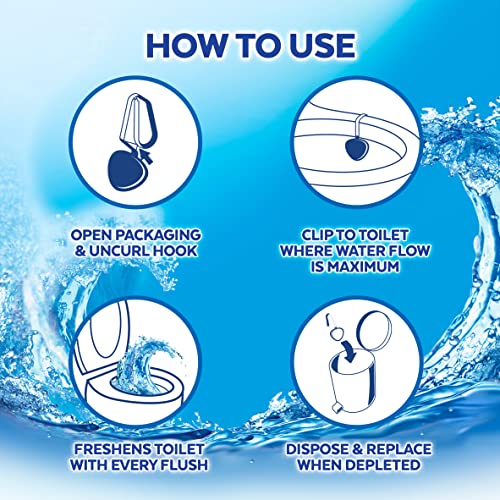 Lysol Hygienic Automatic Toilet Bowl Cleaner, Atlantic Fresh 2 Ct (Pack Of 3) #TOP5