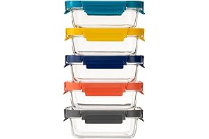 Oven Safe Glass Food Storage Containers for Meal Prep