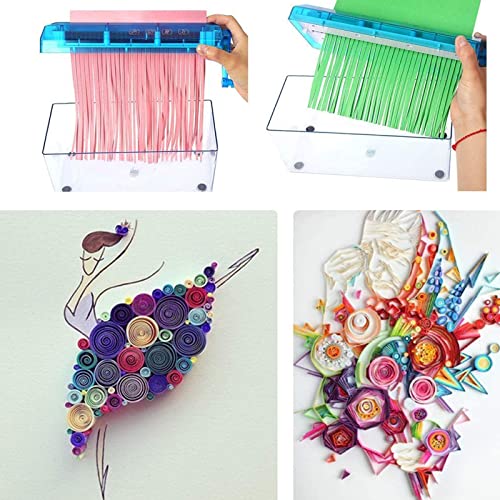 dalisp Destruidora de mão portátil Destruidora de papel A6 Destruidora de papel manual AJDOLL Destru