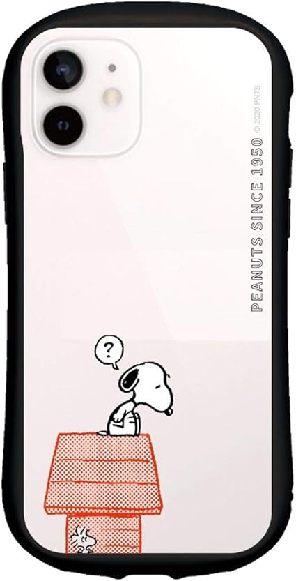Amazon カラー ドッグハウス Iphone12mini ピーナッツ クリア ハイブリッド ガラス ケース カバー カード収納 ソフト ソフト ケース ハード ハードケース キャラクター グッズ スヌーピー チャーリー ジョークール アイフォン トゥエルブ ミニ Iphone 12 Mini 5 4