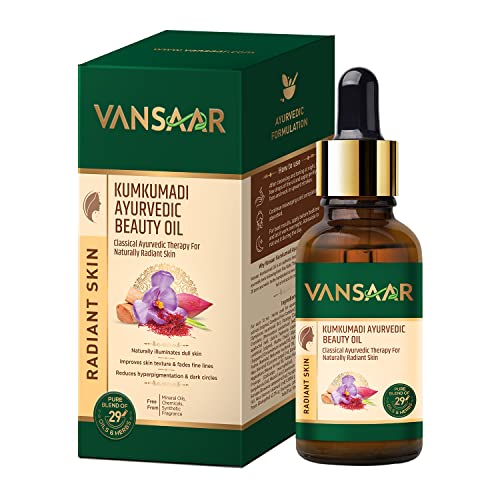 Image of Baidyanath Vansaar Get Gorgeous Combo - Aloe Vera Juice (1Ltr) rejuvenates the skin & Kumkumadi Ayurvedic Beauty Oil (30 ml) treats scars & brightens the skin