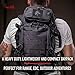 WOLF TACTICAL Molle Backpack Small Tactical Backpack Small Concealed Carry Backpack CCW Backpack Bug Out Bag 24L EDC Daypack