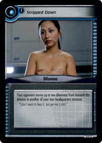 STAR TREK CCG 2E WYLB BEHIND STRIPPED DOWN 14R15