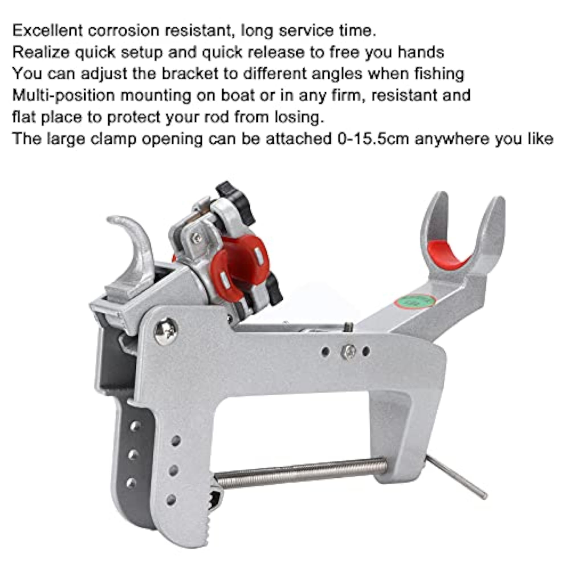 Aluminium Alloy Portable Fishing Rod Holder Stand