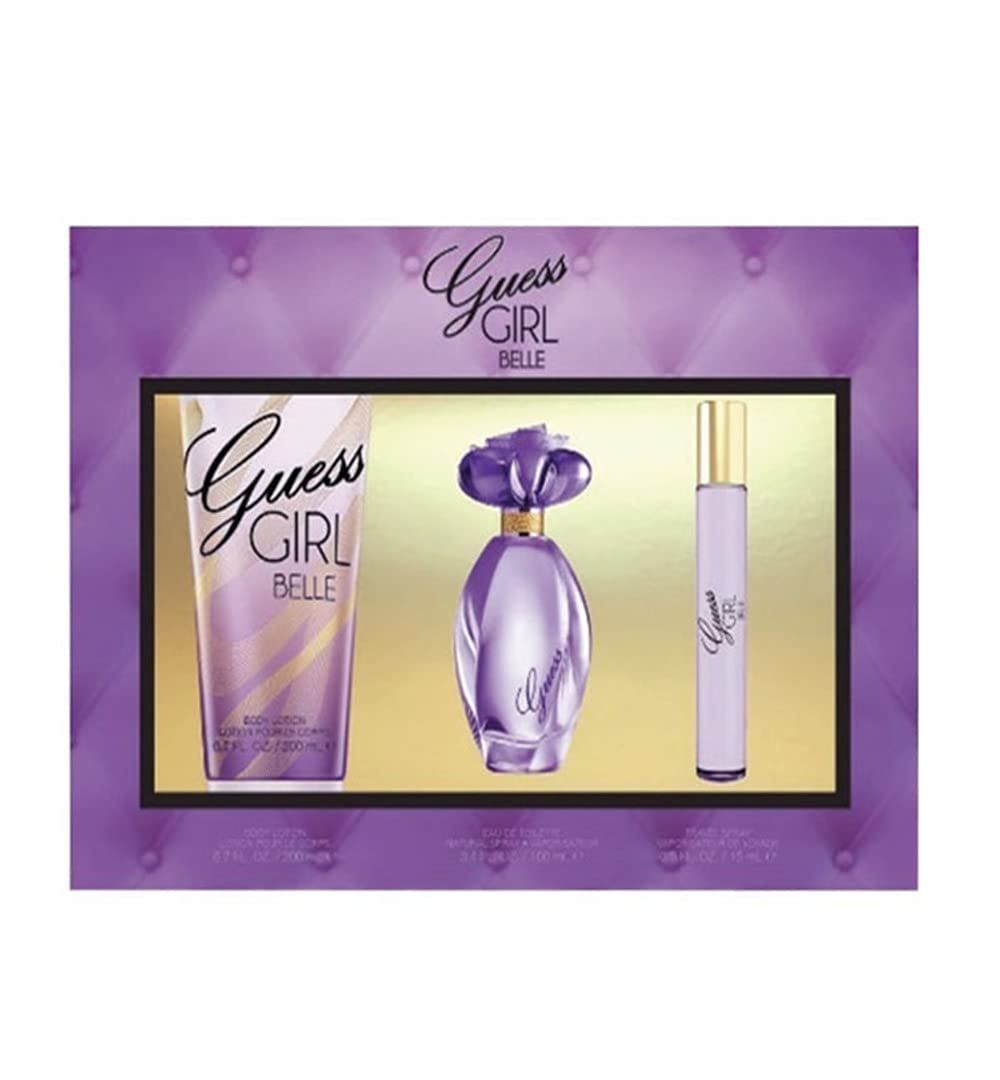 GUESS Girl Belle Edt 100Ml + 15Ml Travel Spray + 200Ml Bl Set 2020