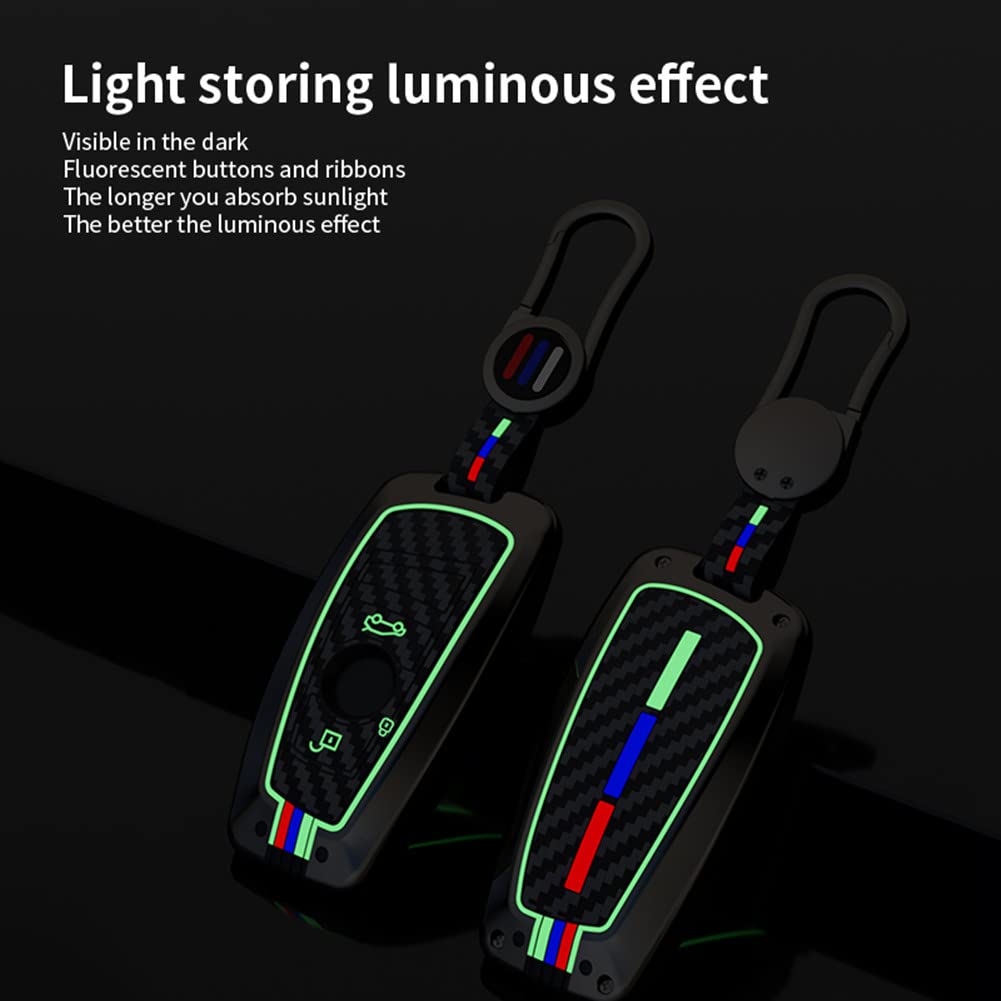 Otai ABS Carbon Fiber Car Key Cover Case Copatible With Bw X3 X4 F01