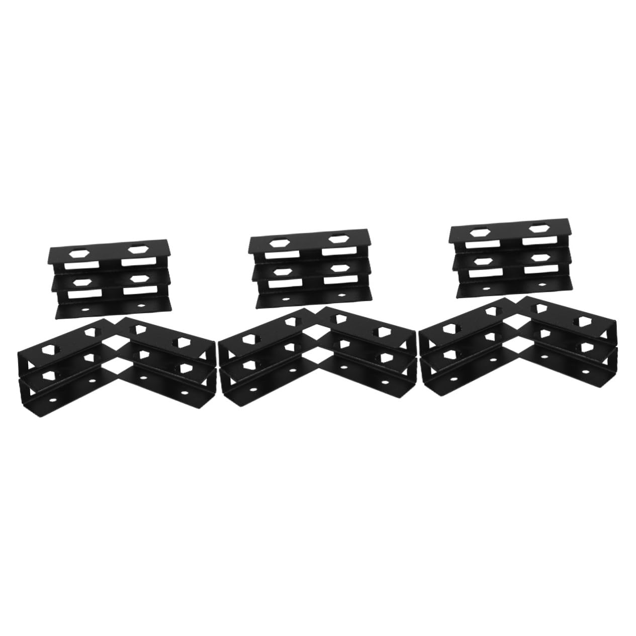 NUOBESTY 3 Juegos De Soporte De Doble Capa Debajo del Escritorio Soporte De Escritorio para Computadora Portátil e para Computadora Portátil e para a e