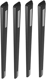 ibasenice 4 Peças Adesivos De Guarda Protetores De Porta De Carro Tira De Borracha De Carro Tira Protetora De Porta De Carro Tira Anticolisão Tira De Guarda De Porta De Carro Protetor De