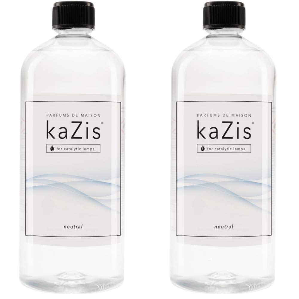 KAZIS® I Duft-Set Neutrale Essenz + Bergamotte I 2 x 1 Liter I Für Alle Katalytischen Lampen geeignet I