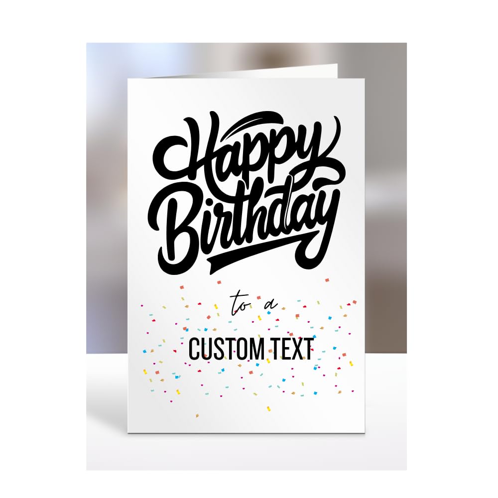 Personalised Card with Text, Funny, Joke, Gag, A5-168_1