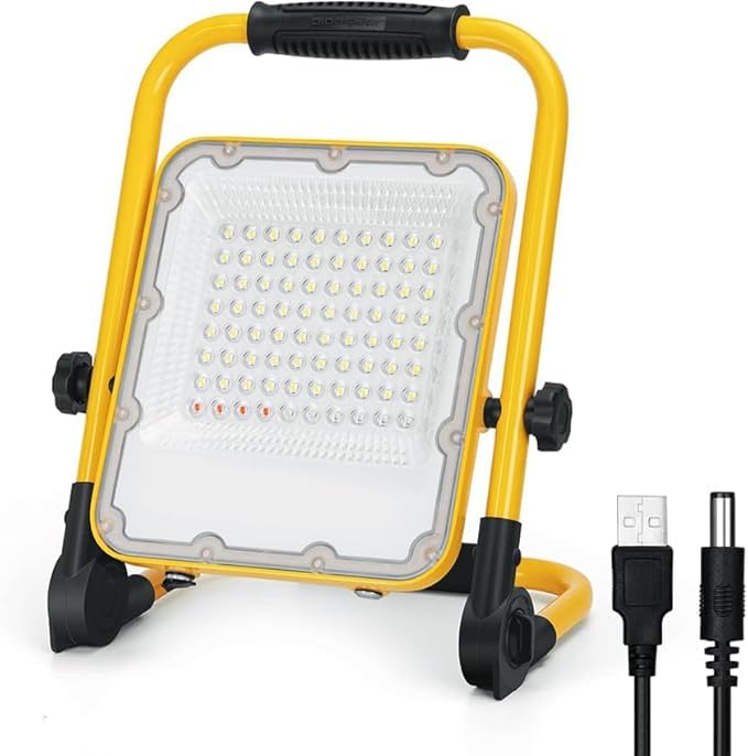 Glowster Proiettore LED ricaricabile 100 W