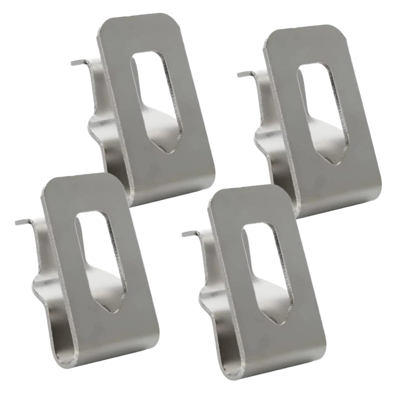 Operitacx 4 Set Clip Da Cintura Per Chiavi Gancio Da Cintura Per Trapano Avvitatore Porta Chiave Per La Cintura Sostituzione Della Clip Da Cintura Silver 4 Pezzi*4
