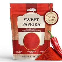 Snackathon Sweet Paprika Powder, 1.1 LB 500g Resealable Bulk Bag, High Color ASTA 220, Vibrant Red, Mild & Sweet, 100% Pure All-Natural, Fine & Smooth Gourmet Spice
