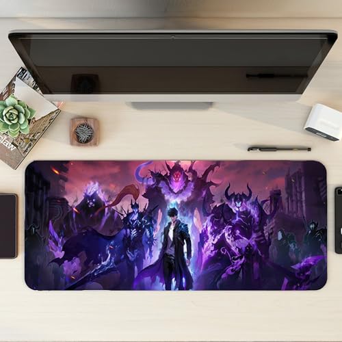 Image of XL Extended Gaming Mouse Pad | XXL Large Desk Mat 60x30cm for Laptop & PC | Non-Slip Rubber Base, Waterproof, Durable & Smooth Surface | Office, Gaming & Study, asthetic