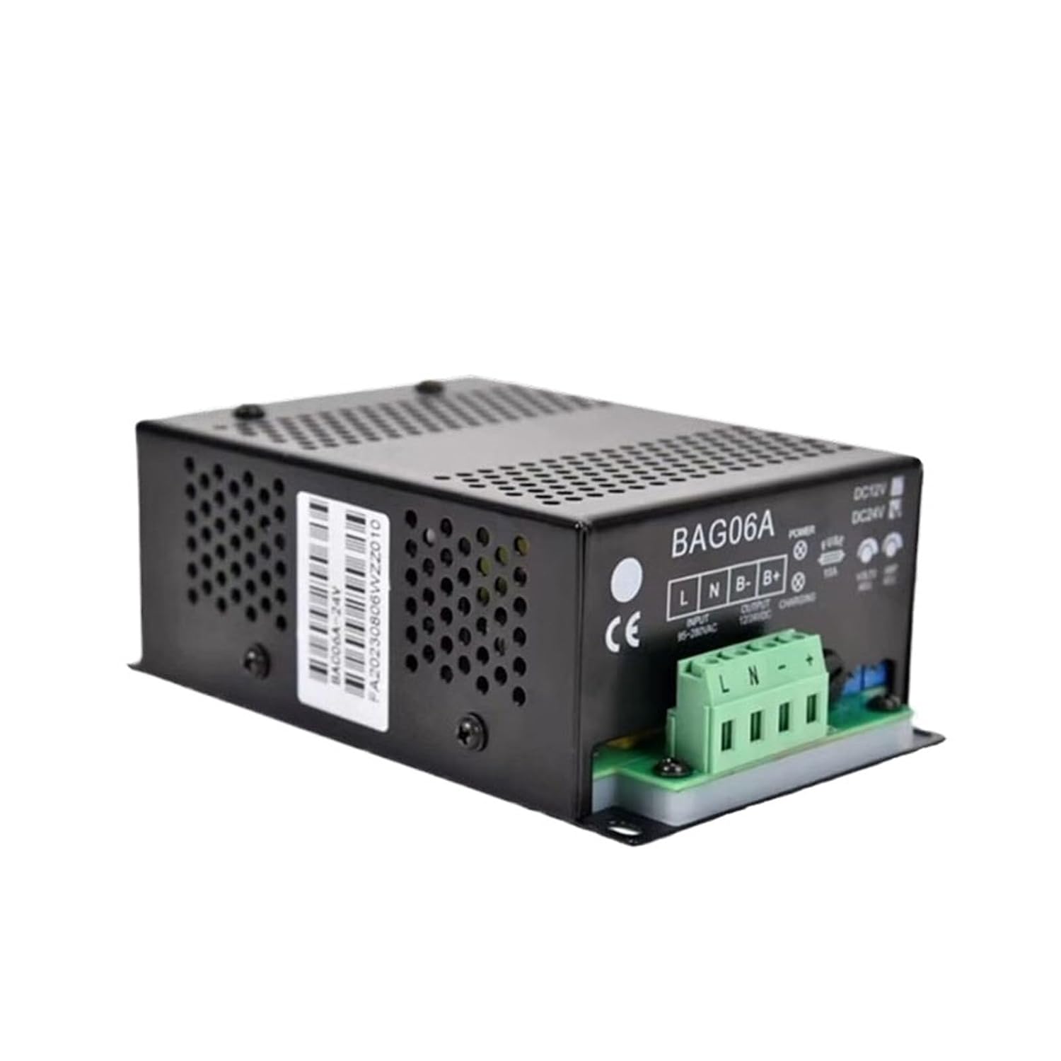 1pcs BAC06A Diesel Generator Set Battery 12/24V Intelligent Floating Charger(BAC06A 24V Original)