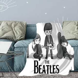 AMNOOL Couverture 3D The Beatles Ultra Douce en Micro Polaire Douce et Chaude,Couverture imprimée numériquement,Couverture en Flanelle,Cadeau d’anniversaire de Noël 150x200cm - Les Beatles, Paul McCartney, John Lennon, RIngo Starr, George Harrison AMNOOL Couverture 3D The Beatles Ultra Douce en Micro Polaire Douce et Chaude,Couverture imprimée numériquement,Couverture en Flanelle,Cadeau d'anniversaire de Noël 150x200cm – Image 3