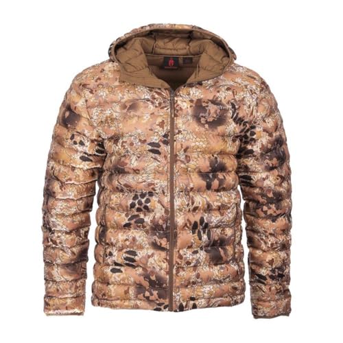 Kryptek Lykos II - Chaqueta para hombre, resistente al agua, abrigo ligero, Nox, talla S, Obskura Nox, Small