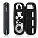 GOMDA Hard Pencil Holder Case Fit for Apple Pencil/Apple Pencil 2, Samsung Pen, Surface Pen, Administrative Pen, Stylus, Charging Line, Earphone, Apple Pen Accessories,Fountain Pen (Black)