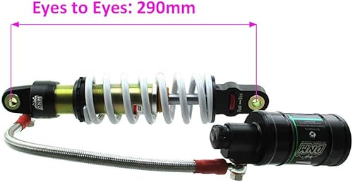 Miniatura 2 de DJ-Motor DNM MK-BAG 11.417 in 250LBS Amortiguador trasero para CRF110 TTR110 Pit Dirt Bike Nitrógeno Oil Rebound Shock