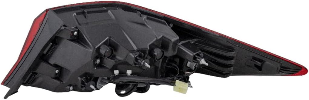 KarParts360 For Hyundai Elantra Outer Tail Light Assembly 2019 2020 Passenger Side Bulb Type SE Model For HY2805159 | 92402-F3500