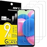 NEW'C Protector de pantalla de vidrio templado Samsung Galaxy A30s, A40s, toque delicado: está recubierto en la parte posterior con un adhesivo de silicona sólido que facilita la instalación y fija la película firmemente para no afectar la sensibilidad de la 'pantalla táctil. Sin polvo, sin huellas dactilares, un botón, demasiado fácil de instalar, sin burbujas.