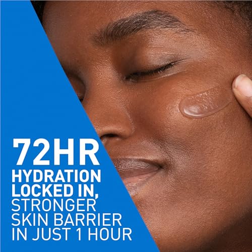 CeraVe Hydrating Hyaluronic Acid Water Gel, Lightweight Facial Moisturizer for Plumping Hydration with Ceramides, Hyaluronic Acid & Niacinamide, Fragrance-Free, Safe for Sensitive Skin 1.7oz - Image 4