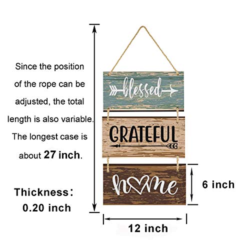 image for Vintage Board Hanging Wall Sign Wall Art Decorations Rustic Home Déco