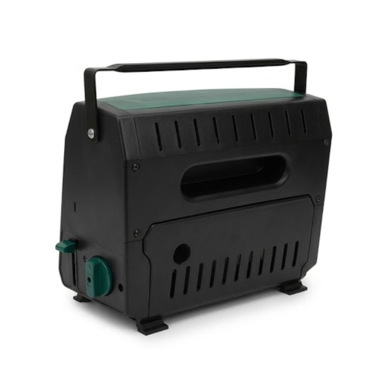 Gazcamp Tragbare Gasheizung, Keramikbrenner, Piezozündung, 2,2 kW, für MSF-1a 227 g Kartuschen, Camping