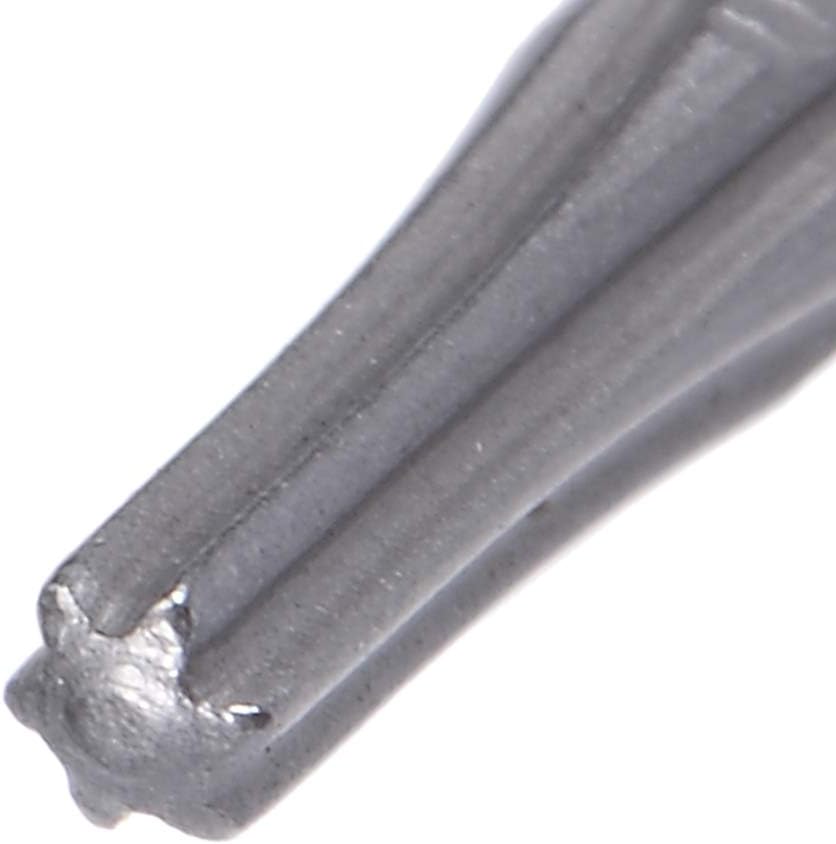 uxcell 10 Pcs 40mm Long 4mm Dia Round Shank T6 Magnetic Torx Screwdriver Bits