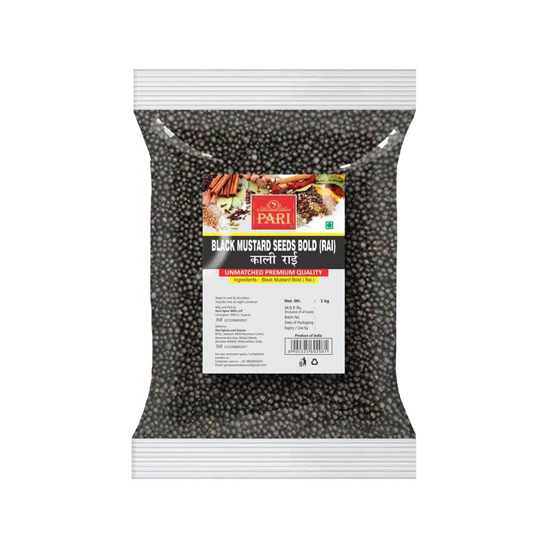 See full amazon price history chart for Pari Black Mustard Seeds Big Rai | Kali Sarso | Handpicked and Clean | Whole Spices | Chemical and Pesticides Free | Naturally Processed | Unadulterated | 1000 Grams Pari Black Mustard Seeds Big Rai | Kali Sarso | Handpicked and Clean | Whole Spices | Chemical and Pesticides Free | Naturally Processed | Unadulterated | 1000 Grams (B0CLVJGCZ1) Amazon Price History, Amazon Price Tracker
