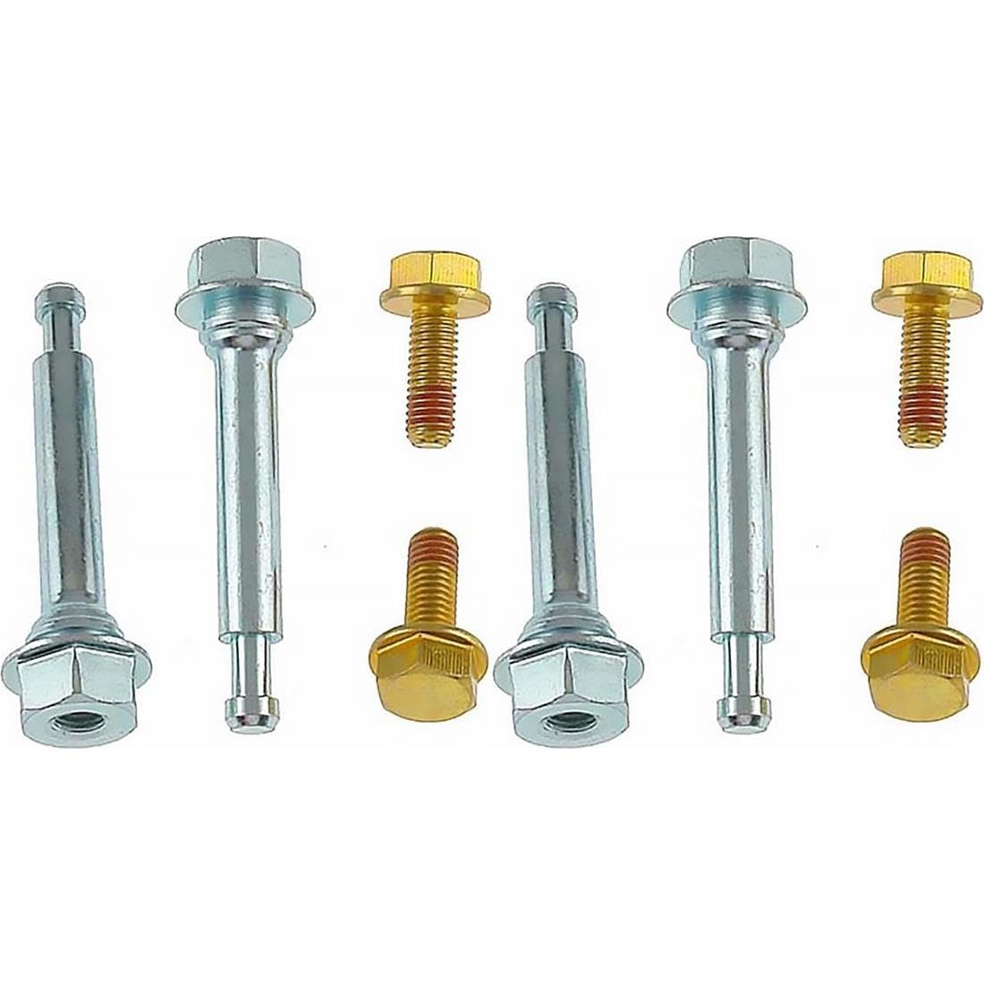 Rear Brake Caliper Pins, Disc Brake Caliper Pin Kit Replacement for Toyota Matrix 2.4L 2009 2010 2011 2012 2013, for Pontiac Vibe 1.8L FWD 2009 2010, for Pontiac Vibe 2.4L FWD 2009 2010