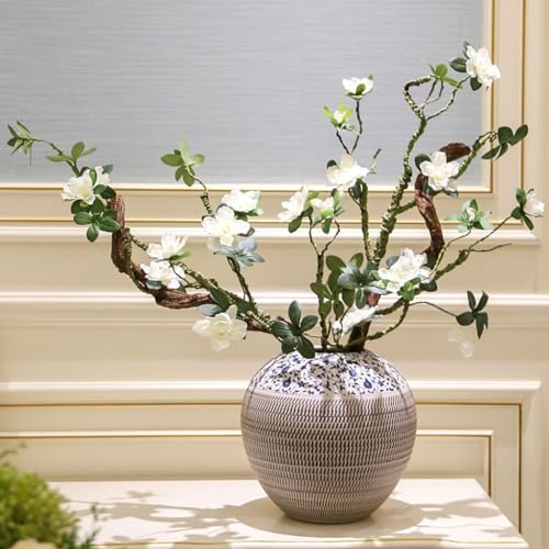 Vase en céramique pour arrangement de fleurs et décoration de table - 7