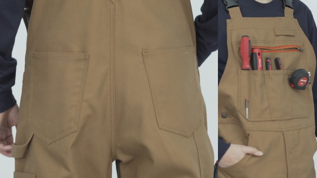 Amazon.com: BOCOMAL Men's FR Bib Overall Duck Canvas Fire