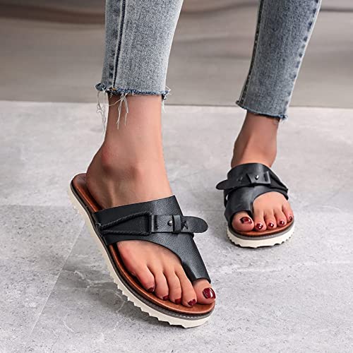 Gddxlm 2023 Sandals For Women Girls, Ladies Retro Thong Sandals Roman Beach Shoes Leopard Sandal Cows Open Toe Shoes Summer Home Outdoor Holiday Trips Party Daily Life Casual Flat Shoes Flat Slipper #TOP1