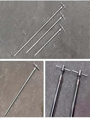 304 Stainless Steel Liquid Drum Thief Sampler - 70cm Viscous Sampling Probe for Drums, Tanks & Rail Cars - Durable Pull-Out Water Sample Extractor