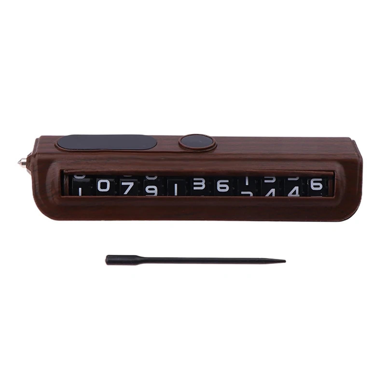 2Pcs Simple Car Temporary Parking Card Phone Number Plate Park Car-Styling Accessories for Car