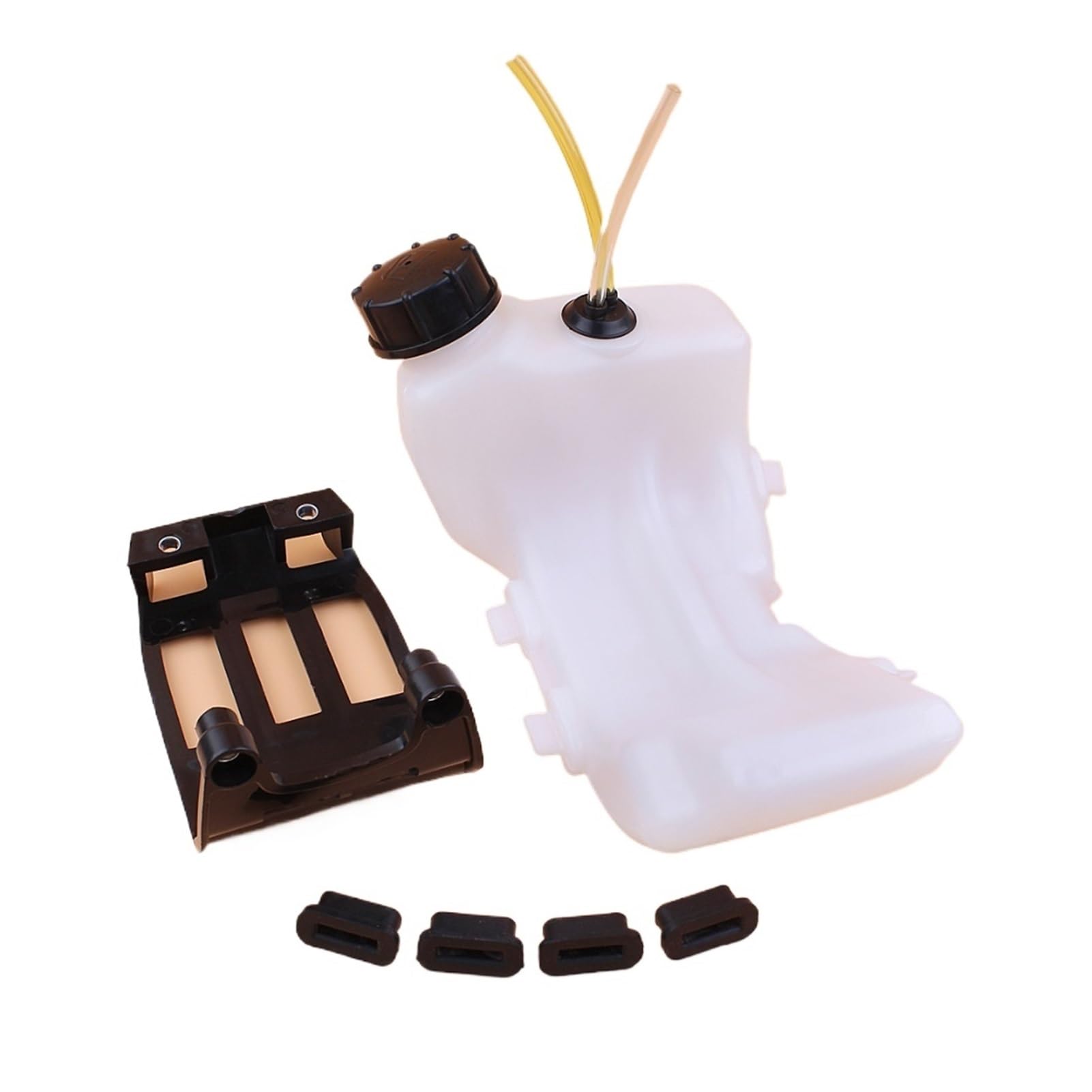 Kit de Goma amortiguadora de Carcasa de Base del Protector de Gasolina for desbrozadoras GX35 GX 35 de 1,3 HP