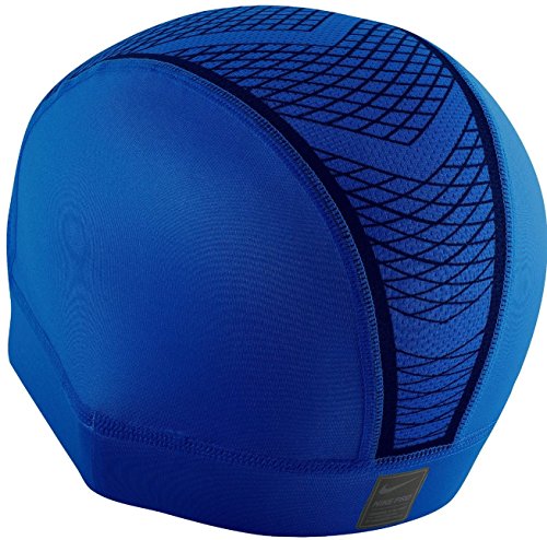Nike Pro Hypercool Vapor Skull Cap 4.0 (Osfm,Royal/Black #TOP1