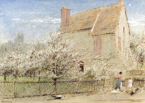 Tableau Mural sur Toile Albert Goodwin Prison 60x90cm Décoration
