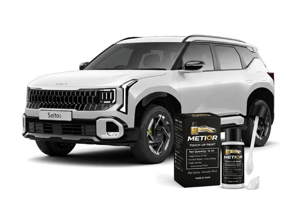 KIA Seltos Glacier White Pearl (GWP) Touch Up Paint Pen | OEM Factory Color Match | Premium Scratch Remover | Quick Dry High Gloss Finish | Stone Chip & Minor Damage Repair | Anti-Rust Protection | DIY Automotive Touch Up | 18ml | Glacier White Pearl (GWP)-image-48