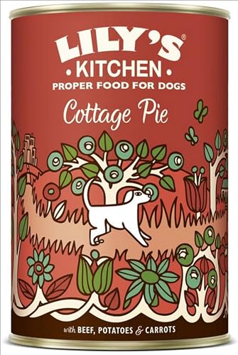 Lily's Kitchen Beef, Potato & Vegetable Dinner for Dogs 400g each tin (Pack of 3)