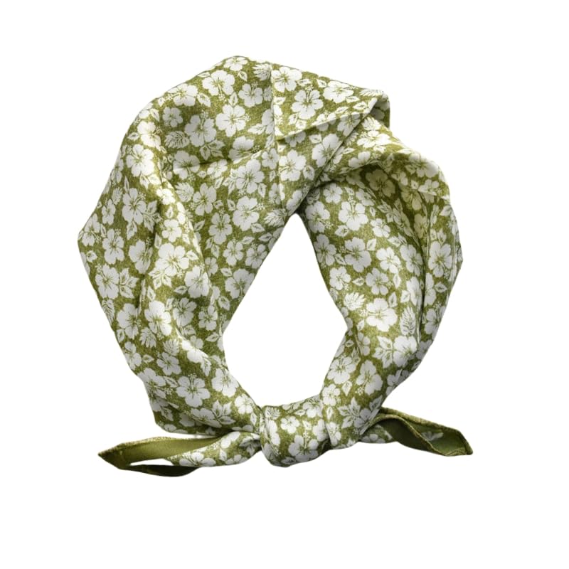 Foulard cheveux en soie anti-casse pour femme protégeant le cou du vent