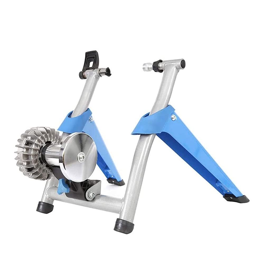 Bike Trainer Stand - Portatile Allenatore per Biciclette da Interno Pieghevole, MagnetoreSistanze/Riduzione del Rumore Silenzioso - Risolto in Bicicletta per Mountain Bike