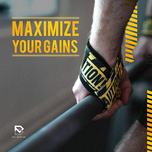 BAY GEAR CO. Wrist Straps for Weightlifting - Image 5