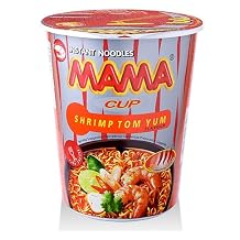 Mama Shrimp Tom Yum Instant Cup Noodles