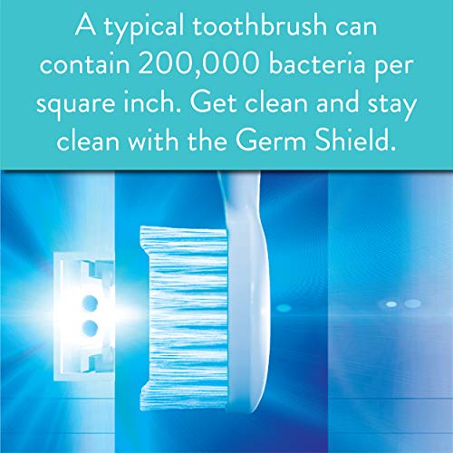 tao clean germ shield uv toothbrush sanitizer  universal cleaning station that accommodates all manual and electric toothbrushes travel friendly kills 999 of germs
